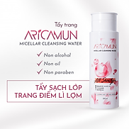 Nước tẩy trang Aricamun làm sạch sâu dành cho da nhờn và da mụn