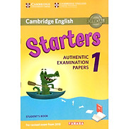 Cambridge English Starters 1 for Revised Exam from 2018 Student s Book