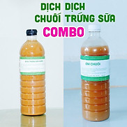 Combo 1 lít dịch chuối + 1 lít dịch trứng sữa đậm đặc Bifgarm dùng cho hoa