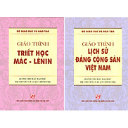 Combo 2 cuốn Giáo Trình Triết Học Mác Lênin + Giáo Trình Lịch Sử Đảng Cộng