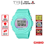 Đồng hồ nữ dây nhựa Casio Baby-G chính hãng Anh Khuê BGD-570BC-3DR 43mm