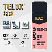 Thùng 24 bình xịt bôi trơn chống gỉ sét ổ trục công nghiệp Telox 808 450ml