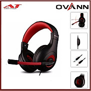 Tai nghe chụp tai chuyên game Ovann X4 Đen Đỏ - JL  Hàng nhập khẩu