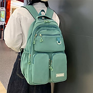 Balo nữ Hàn Quốc đi học đựng laptop thời trang cao cấp nhiều ngăn tiện