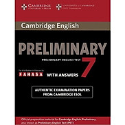 Cambridge Preliminary English Test 7 Student s Book with Answers Reprint