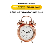 Đồng Hồ Báo Thức TUPP Màu Vàng Đồng Index Living Mall Nội Thất Thái Lan