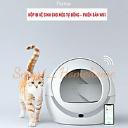 Nhà vệ sinh cho mèo hoàn toàn tự động, thông minh - khử mùi sạch sẽ