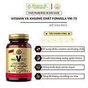 Viên Uống Solgar Formula VM-75 Bổ Sung Vitamin Và Khoáng Chất