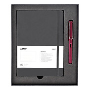 Gift Set Lamy Notebook A5 Softcover Black + Lamy Al-Star Purple - GSNAl002
