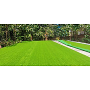 Thảm cỏ nhựa nhân tạo sợi cỏ dài 3cm trang trí sân chơi, sân vườn