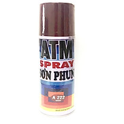 Sơn Xịt ATM Spray A222  Nâu sẫm  cao cấp, bền màu, lâu trôi