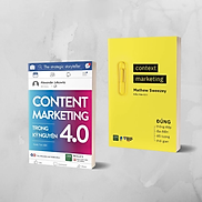 Combo 2 cuốn Cẩm nang cho dân Content Context Marketing + Content