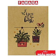 Tập Học Sinh - 4 Ô Ly - 200 Trang 70gsm FAHASA - You Are The Best Mẫu Sản