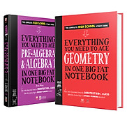 Everything you need to ace Geomistry, Prealgebra and Algebra1