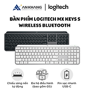 Bàn phím Logitech MX Keys S Wireless Bluetooth - Hàng Chính Hãng