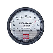 Đồng hồ chênh áp Macroscopic dải đo 0-60Pa