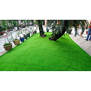 Thảm cỏ nhân tạo sân vườn trải sàn 10mm loai tốt cắt liền khổ rộng 2m