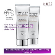 Kem chống nắng NoTS UV Protection Sun Cream SPF50+ PA+++ 70g Double Set