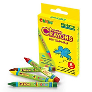 Bút Sáp Màu Duka Regular Crayons 8 Màu DK 3303 - 8