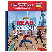 Marvel Spider-Man Read & Colour