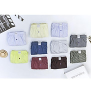 Quần đùi cotton mẫu ngẫu nhiên BAMI HOME quần mặc ngủ mặc nhà có túi mềm