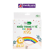 Khẩu trang y tế MEDiCARE PHARMACY K95 Kid 10 cái 1 hộp