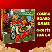Combo board game A Long Chơi Tết Thả Ga 2 phiên bản trò chơi Tết vui vẻ