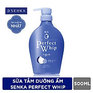 Sữa Tắm Dưỡng Ẩm Senka Perfect Whip - Hương Hoa Hồng & Hoa Nhài 500ml