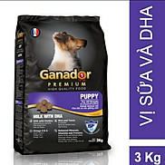 Thức ăn cho chó con Ganador vị Sữa và DHA - Ganador Puppy milk with DHA 3kg