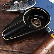 HÀNG ĐẸP Gạt tàn Cigar 1 Điếu - Chất liệu Sứ GẠT TÀN CIGAR ĐƠN 1 ĐIẾU CHẤT