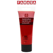 Màu Vẽ Acrylic Sakura 75ml XAC75 22 - Dark Red
