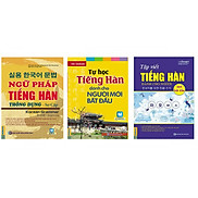 Combo Sách Học Tiếng Hàn Ngữ Pháp Tiếng Hàn Thông Dụng Sơ Cấp +Tự Học