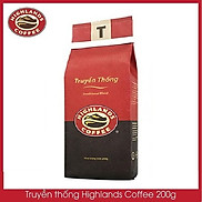 Cà phê Rang xay Truyền thống Highland Coffee 200g