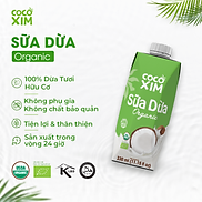 Sữa Dừa Cocoxim Organic 330ml 1 Hộp