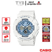 Đồng hồ nữ dây nhựa Casio Baby-G chính hãng Anh Khuê BA-130-7A2DR 43mm