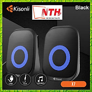 Loa 2.0 Kisonli X7 Black LED-hàng chính hãng