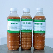 Combo 3 chai chế phẩm vi sinh dịch chuối lên men 500ml kích thích hoa hồng