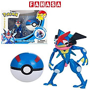 Đồ Chơi Bóng Pokemon Biến Hình - Ếch Ninja Greninja - Pokemon Toys ZC8918E