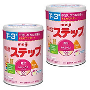 Bộ 2 Sữa Bột Dinh Dưỡng Meiji Dành Cho Bé Từ 1-3 Tuổi