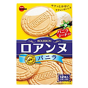 2 Hộp Bánh Bourbon Roanne Vị Vani Nhật Bản 85.2g x 2