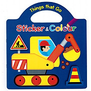 Things That Go Sticker & Colour Mighty Machines