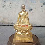 Tượng Phật Hoàng Trần Nhân Tông đúc máy cao 22cm, giá tượng trần nhân tông