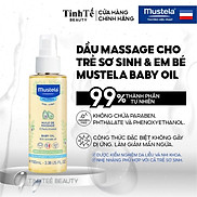 Dầu Massage Cho Trẻ Sơ Sinh & Em Bé Mustela baby oil 100ml