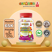Kẹo dẻo dinh dưỡng Gumazing Gummy Vitamin D3 & Canxi hương trái cây dành
