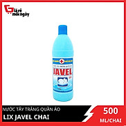Nước tẩy trắng quần áo LIX Javel chai 550g