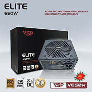 Bộ nguồn máy tính VSP ELITE V650W 650W công suất thực - Hàng chính hãng