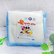 Bịch 10 Khăn sữa vải gạc Chuột Nhí SUNBABY 253D 4 lớp 25x25cm 100% cotton