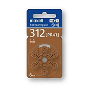 Pin máy trợ thính Maxell PR41  pin 312  1,45V Hàng chính hãng