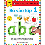 Bộ Sách Tự Xóa Thông Minh - Bé Vào Lớp 1 5 -6 tuổi Tặng Kèm Bút Xóa