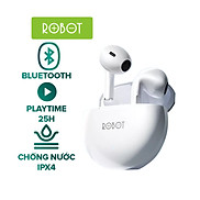 Tai Nghe TWS Bluetooth ROBOT Flybuds T10 Kiểu Dáng Nhét Tai Thời Gian Chơi